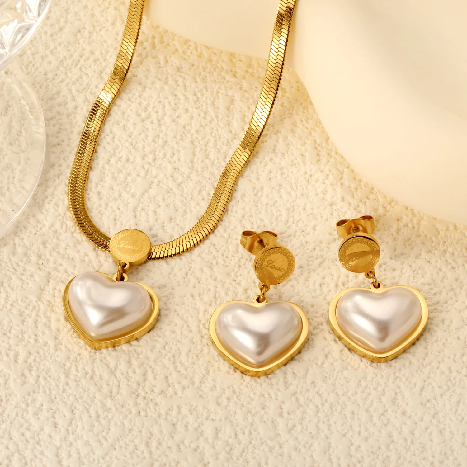 Conjunto Feminino Coração LUXUKISSKIDS – Colar, Brincos e Pulseira - Imagem 10