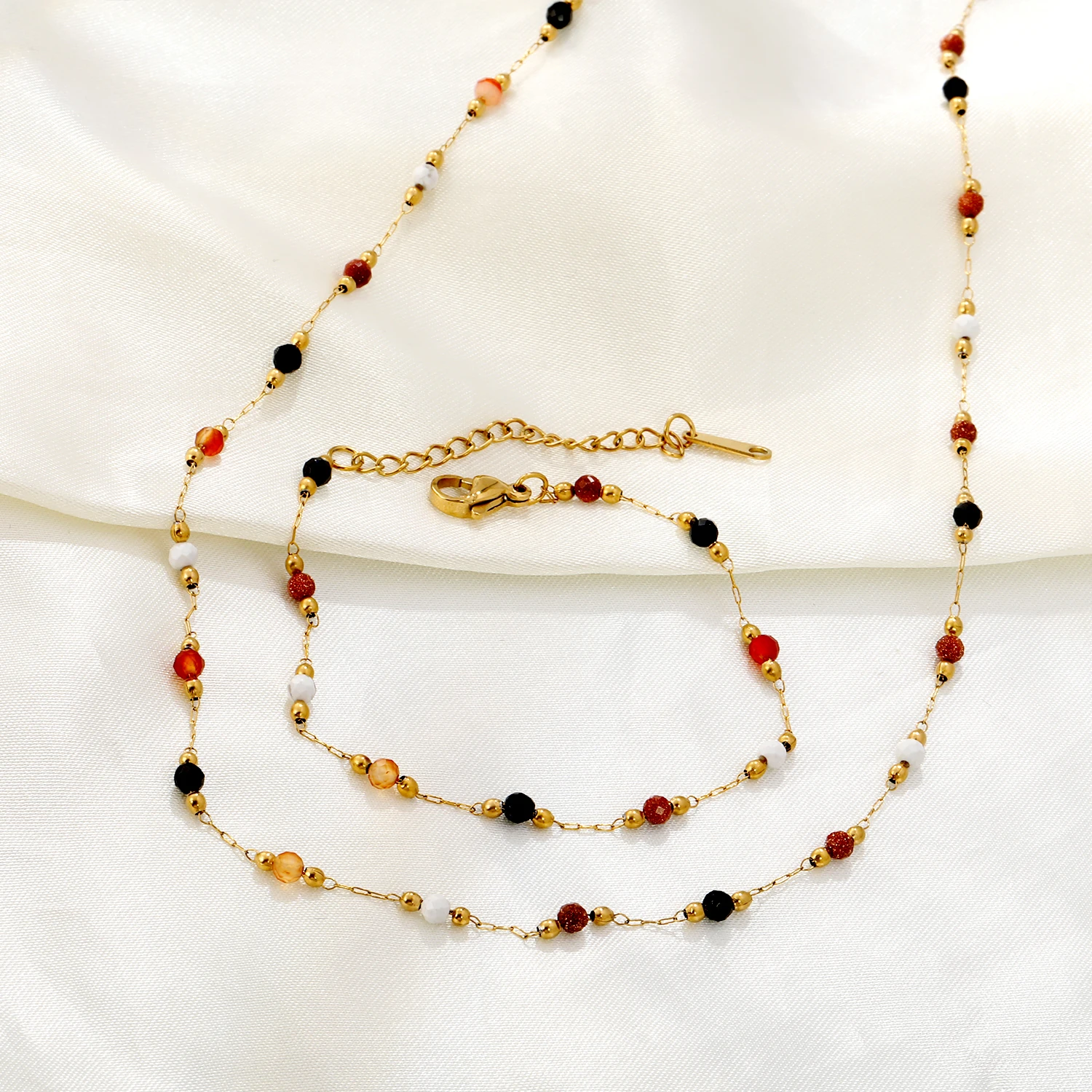 Conjunto Feminino Coração LUXUKISSKIDS – Colar, Brincos e Pulseira - Imagem 22